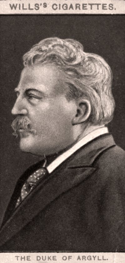 O duque de Argyll, 1908. de WD and HO Wills