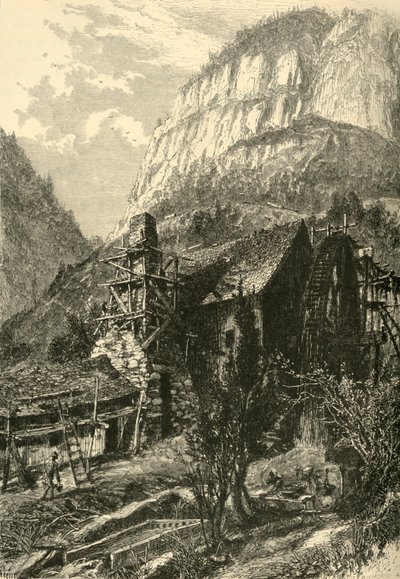"Cumberland Gap, from the East", 1872.   de W.H. Morse