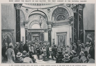 O primeiro concerto na National Gallery de W.R.S. Stott