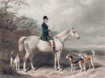 Sr. William Long em Bertha, gravado por E. Hacker, 1849 de W. Barraud
