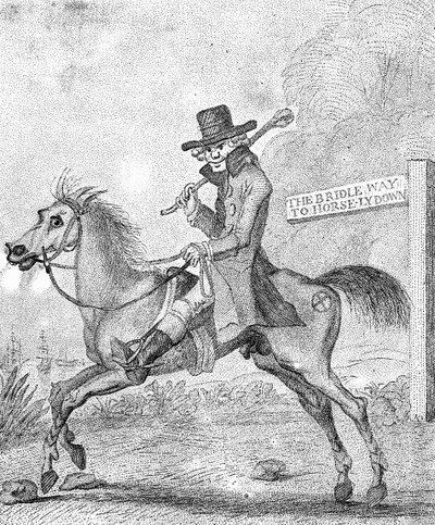 Um pouco de sangue, 1787. de W. Dickinson