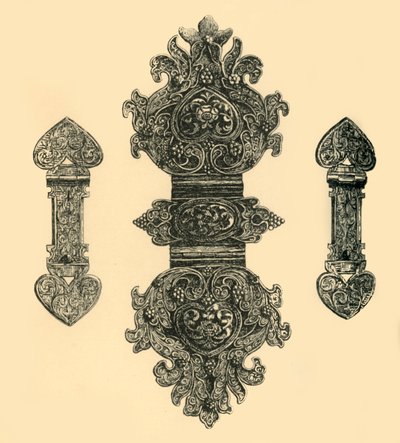 Fechos de livros de prata, 1881. de W. E. Mackaness