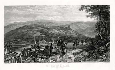 O monte de Samaria, 1887 de W. Forrest