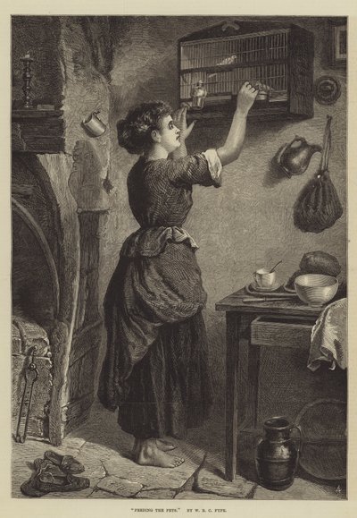 Alimentando os animais de estimação de W. Fyfe
