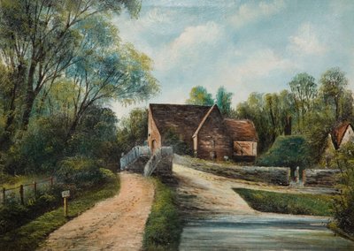 The Dingles, Sarehole, Perto de Moseley, 1906. de W H Robinson