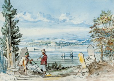 Vista nos Dardanells, 1869 de W. H. Wrench