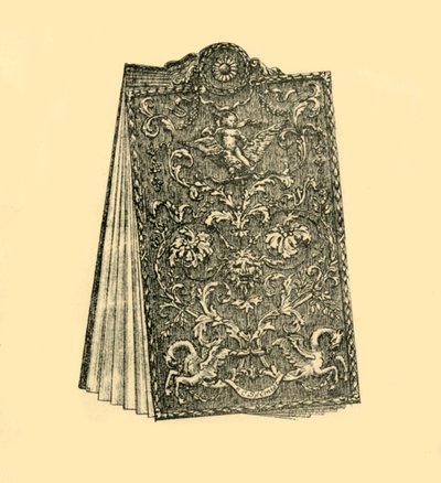 Tabletes para escrever, 1690-1700, 1881. de W. Harbutt