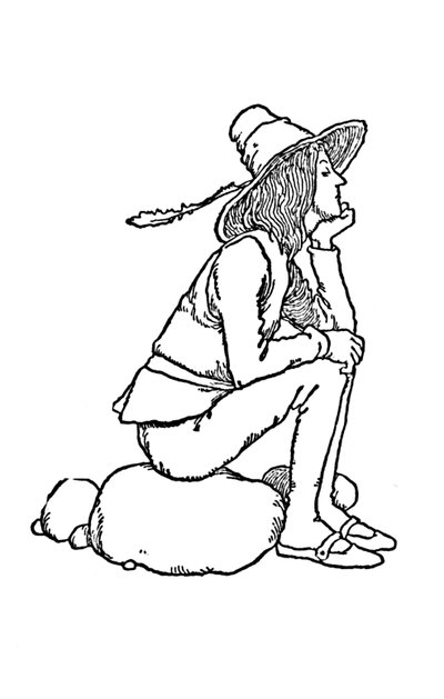 Oh! Du Dear Augustin, c1930 de William Heath Robinson