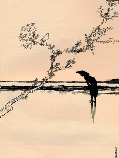 O rouxinol, 1897 de William Heath Robinson