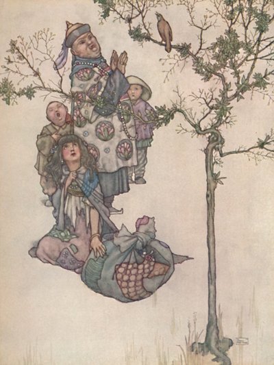 Começou então o rouxinol a cantar, c1930 de William Heath Robinson