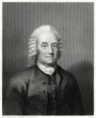 Emanuel Swedenborg, filósofo sueco, místico e cosmólogo, 1884 de W. Holl