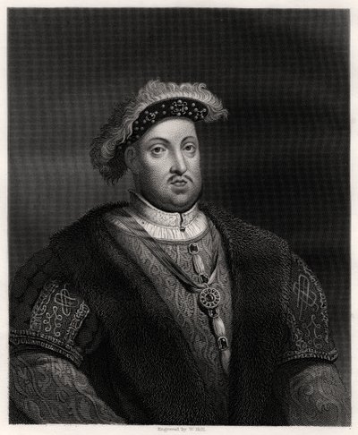 Henrique VIII, rei da Inglaterra e Irlanda, século XIX de W. Holl