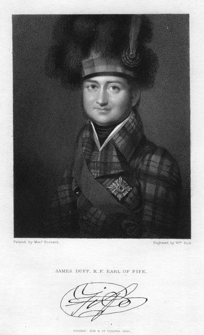 James Duff 1729-1809, 2º Conde de Fife, 1830. de W. Holl
