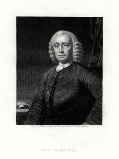John Harrison, fabricante de relógios inglês, século XIX. de W. Holl