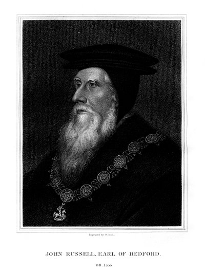 John Russell, 1º conde de Bedford, ministro real inglês, 1825. de W. Holl