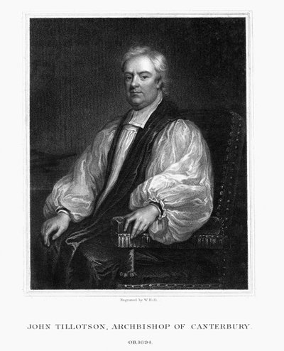 John Tillotson, Arcebispo de Canterbury, 1832. de W. Holl