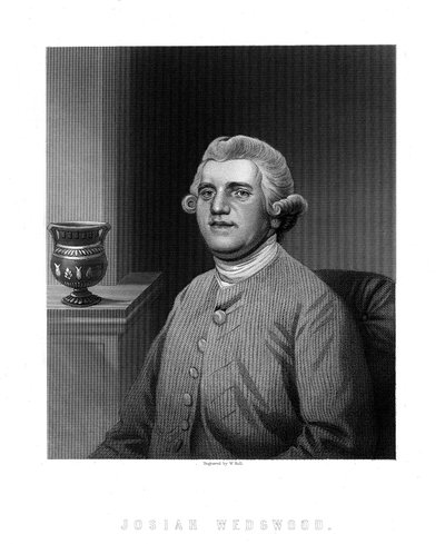 Josiah Wedgwood, industrial inglês e oleiro de W. Holl