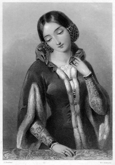 Ana da Boêmia, rainha consorte de Ricardo II da Inglaterra. de W. J. Edwards