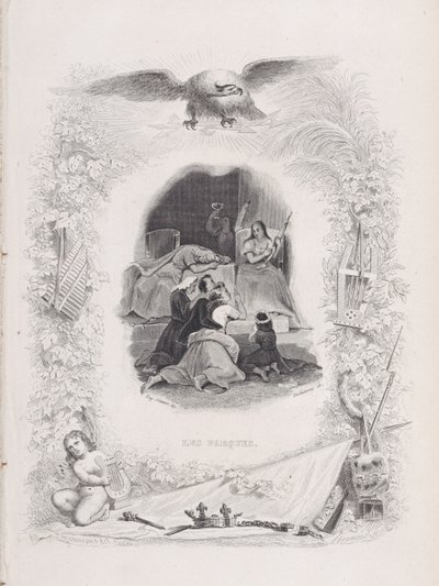 The Fates, de The Songs of Béranger, 1829. Os Criadores: W. J. J. Déshauvents, Melchior Péronard. de W. J. J. Déshauvents, Melchior Péronard