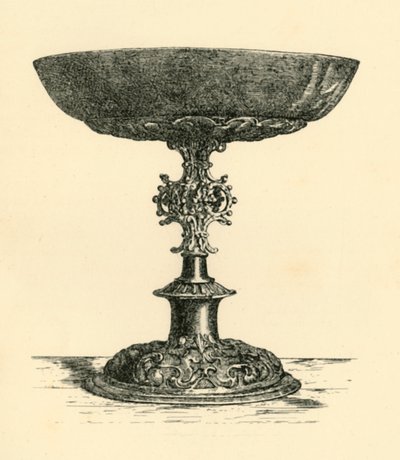 Tazza de prata, início do século XVII, 1881. de W. M. McGill