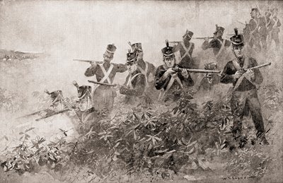 A Batalha de Tippecanoe, da História do Nosso País, publicada em 1905 de W. P. Snyder