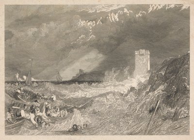 Entrada para Fowey Harbour, Cornualha de W. R. Smith