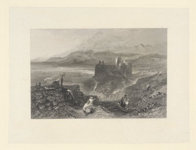 Castelo de Harlech, País de Gales do Norte de W. R. Smith