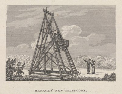 O novo telescópio de Ramages de W. Read