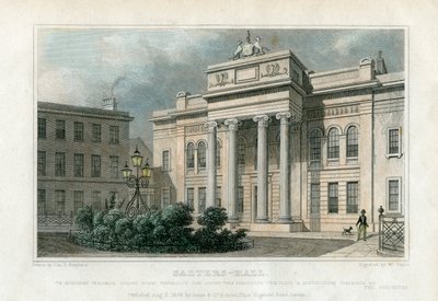 Salters Hall, Londres, 1828. de W. Wallis
