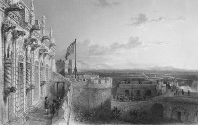 Castelo de Stirling, século XIX. de W. Wallis