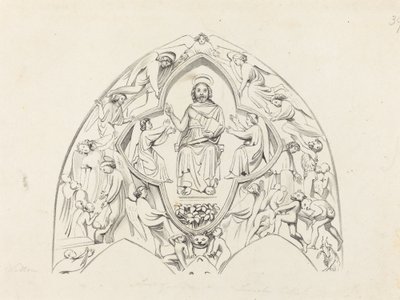 Juízo Final, Catedral de Lincoln de W. Walton after John Flaxman