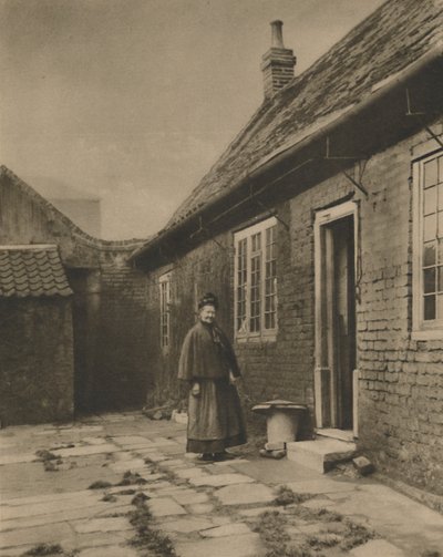 Almshouses do álamo fundados no século XVII, 1926, c1935. de W. Whiffin