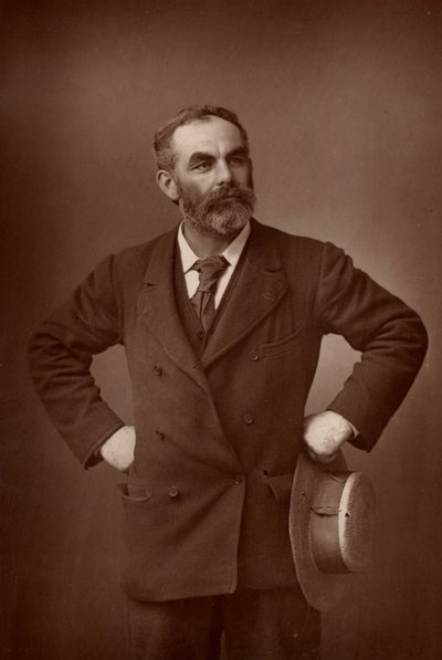 "John Burns (1858-1943), político trabalhista (socialista) inglês. (woodburytype) de W. and D. (after) Downey