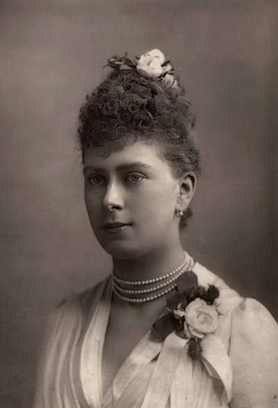 Princesa Maria (maio) de Teck (1867-1953) de W. and D. (after) Downey