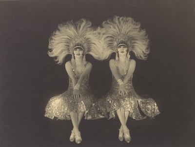 The Dolly Sisters, 1920s. de Walery