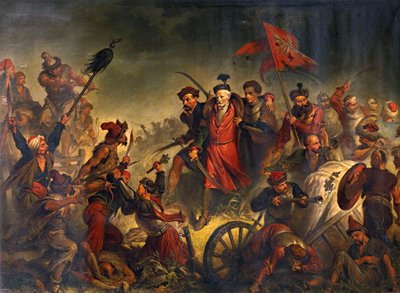 Morte de Stanislaw Zolkiewski em uma Batalha de Cecora 1620