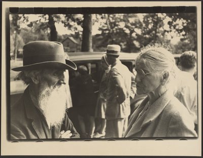Dia da Independência, Terra Alta, Virgínia Ocidental de Walker Evans