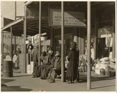 Cena no passeio, Selma, Alabama de Walker Evans