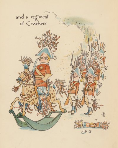 Ilustração para Legends for Lionel de Walter Crane (litografia a cores) de Walter (after) Crane