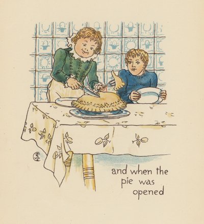Ilustração para Legends for Lionel de Walter Crane (litografia a cores) de Walter (after) Crane