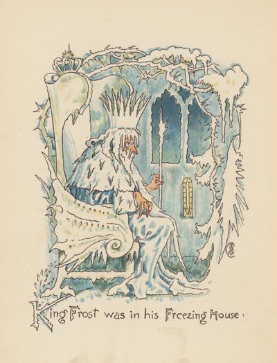 Ilustração para Legends for Lionel de Walter Crane (litografia a cores) de Walter (after) Crane