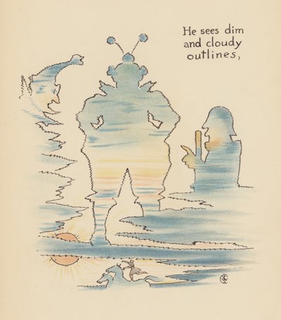Ilustração para Legends for Lionel de Walter Crane (litografia a cores) de Walter (after) Crane