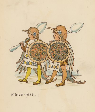 Ilustração para Legends for Lionel de Walter Crane (litografia a cores) de Walter (after) Crane