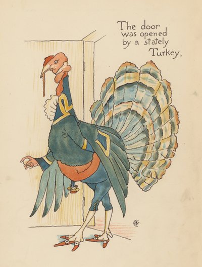Ilustração para Legends for Lionel de Walter Crane (litografia a cores) de Walter (after) Crane