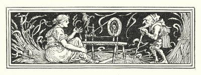 Rumpelstiltskin (gravura) de Walter (after) Crane