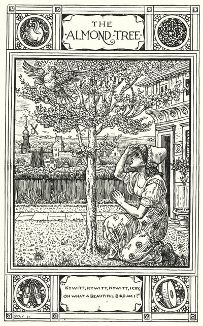 A Amendoeira (gravura) de Walter (after) Crane