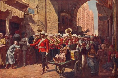 Um poder amigo no Egito, 1906 de Walter Charles Horsley