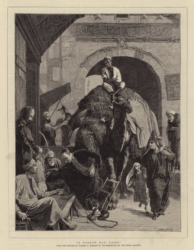 Uma maneira estreita, Cairo de Walter Charles Horsley