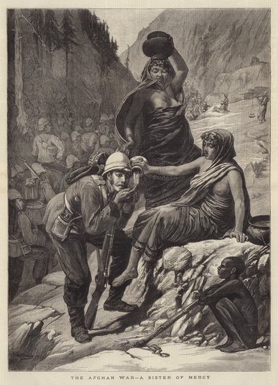 A Guerra Afegã, uma Irmã da Misericórdia de Walter Charles Horsley