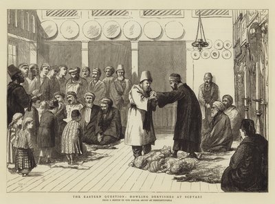 A Questão Oriental, Dervixes Uivantes em Scutari de Walter Charles Horsley
